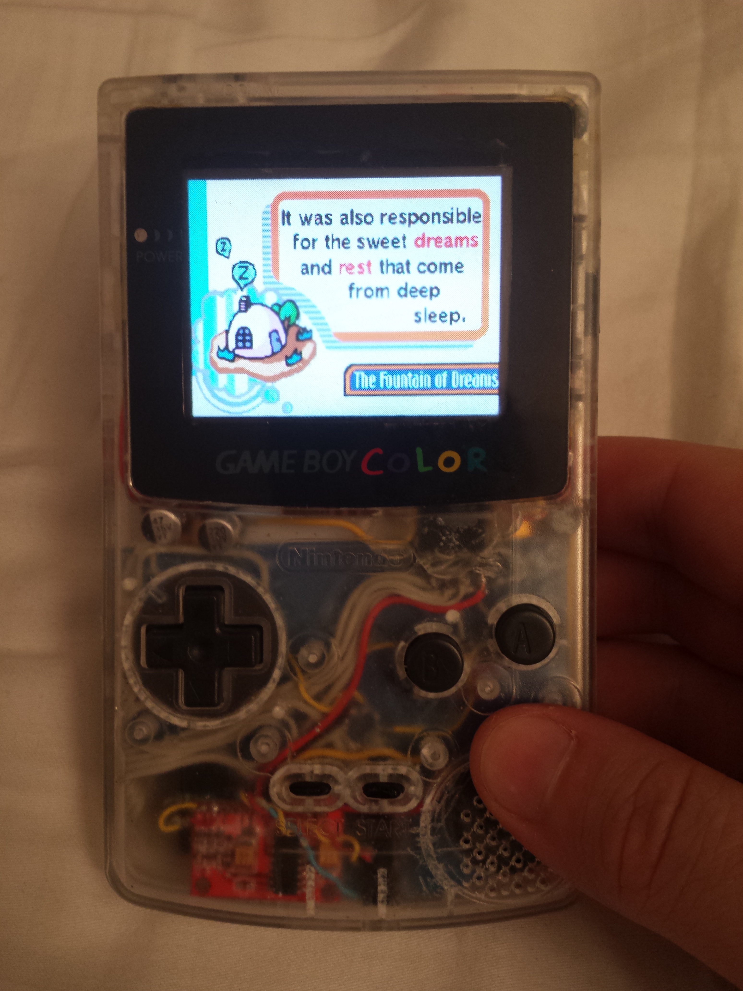 Preview of the yet incomplete Gameboy pi Color